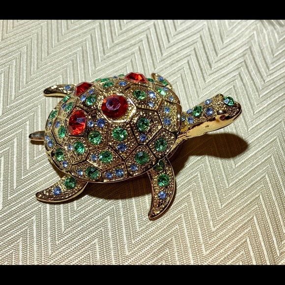 Sea turtle trinket box - Picture 6 of 7